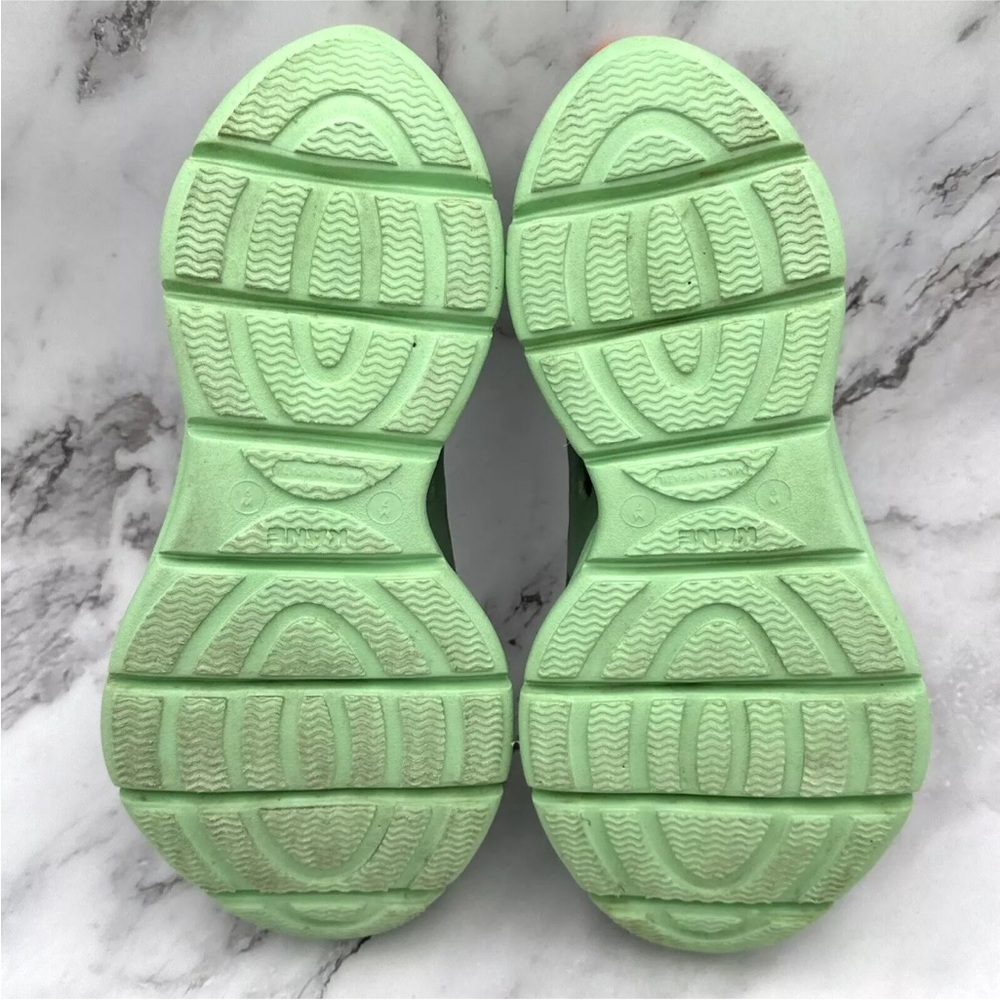 Women's Lightweight Green Slip-On Athletic Clog - Picture 9 of 10